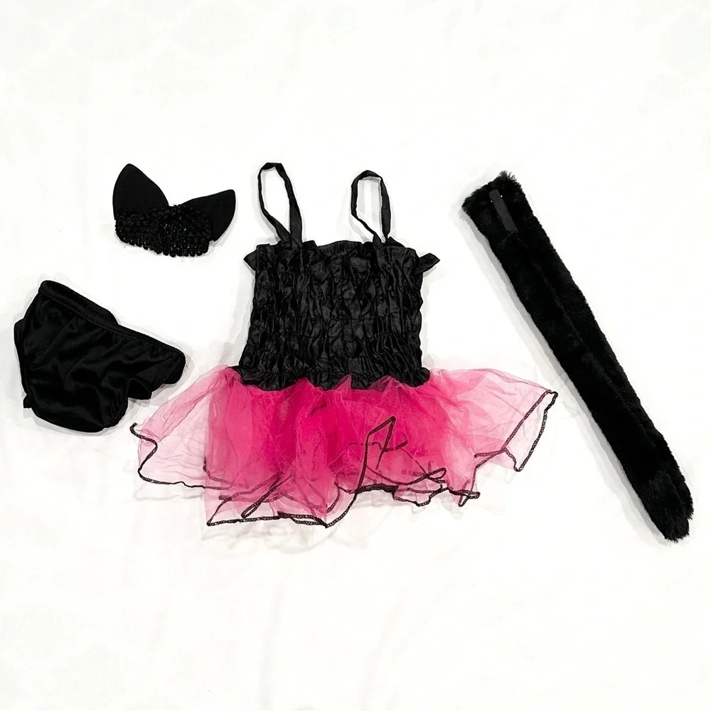 Rubie's Infant Toddler 4pc Cat Tutu Halloween Cosplay Costume